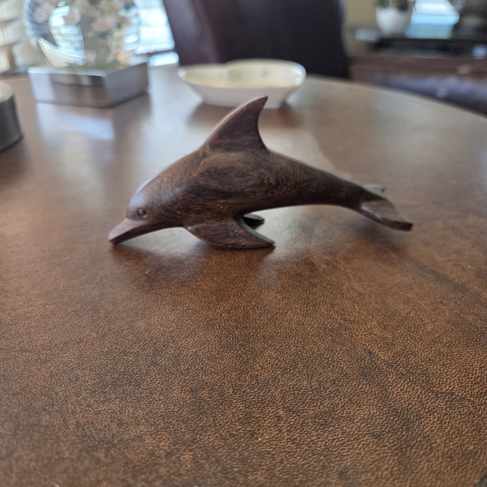 Vintage Ironwood Dolphin Excellent Condition